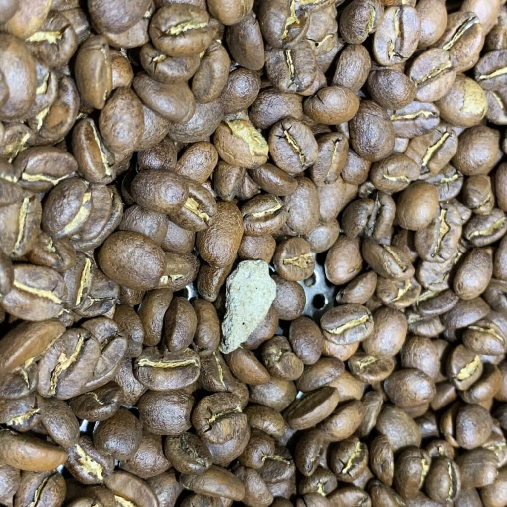 咖啡烘焙的雜物-石頭-2咖啡槍手